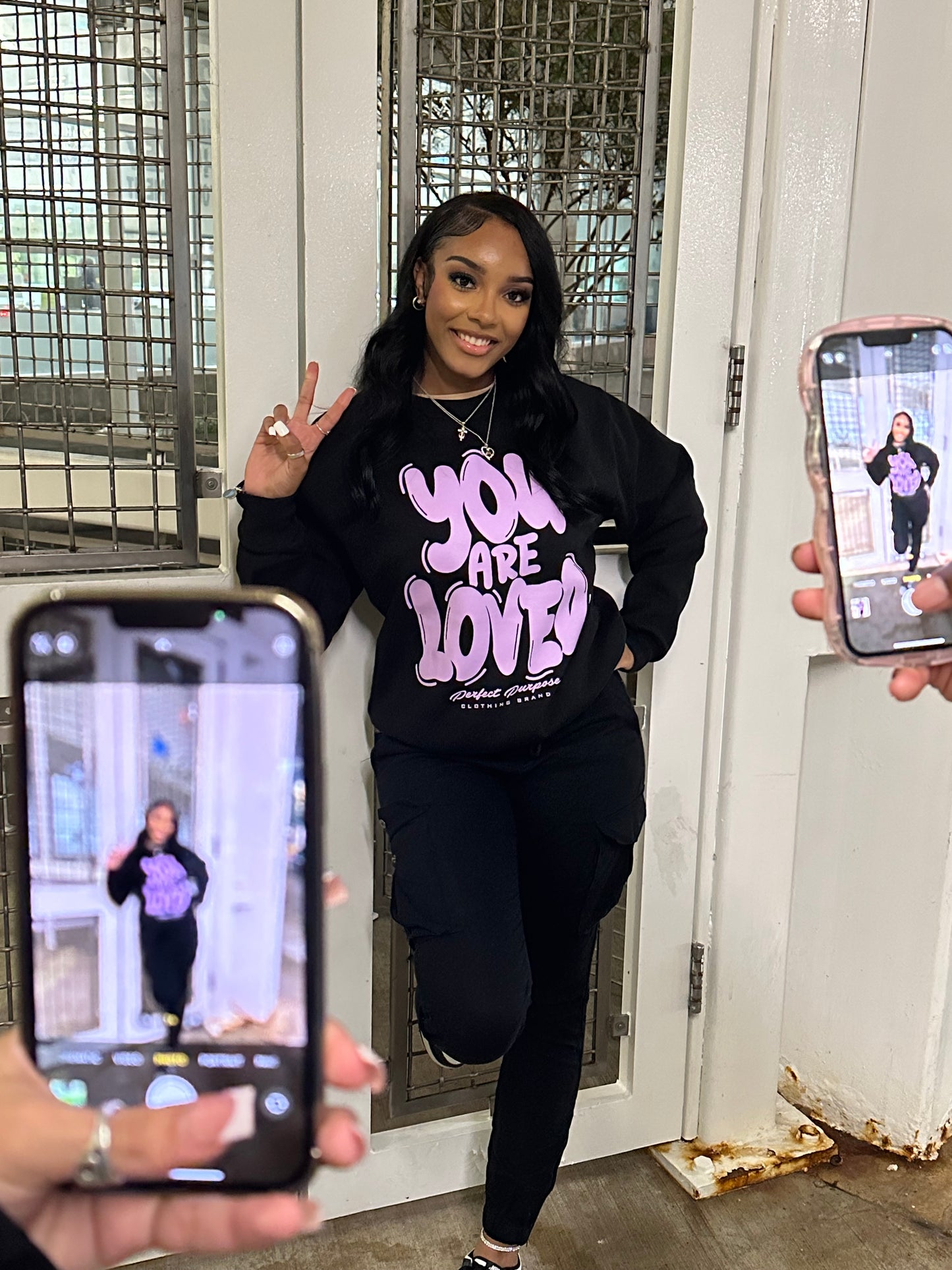 You are loved sweatshirt