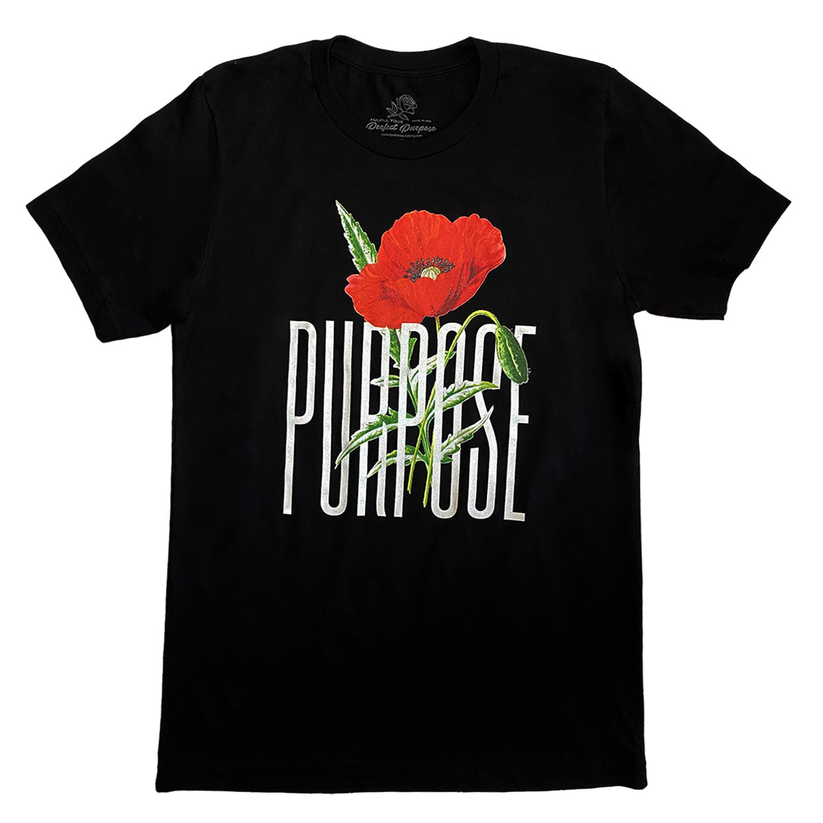 Bloom Collection Tee Black