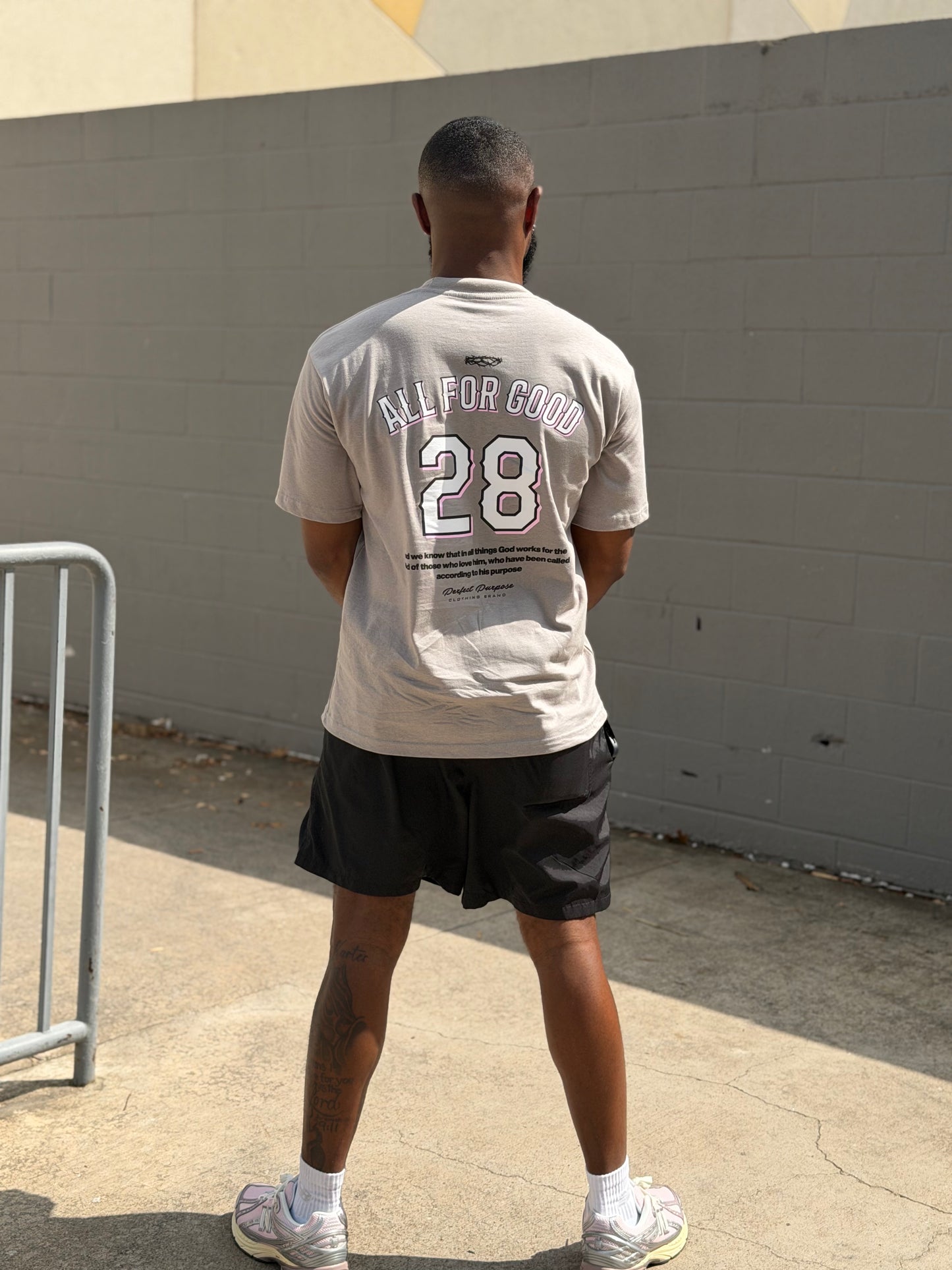 Romans 8:28 Oversized Tee