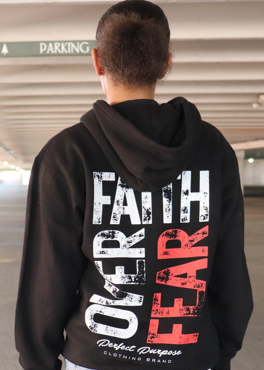 Faith Over Fear Zip Up Jacket