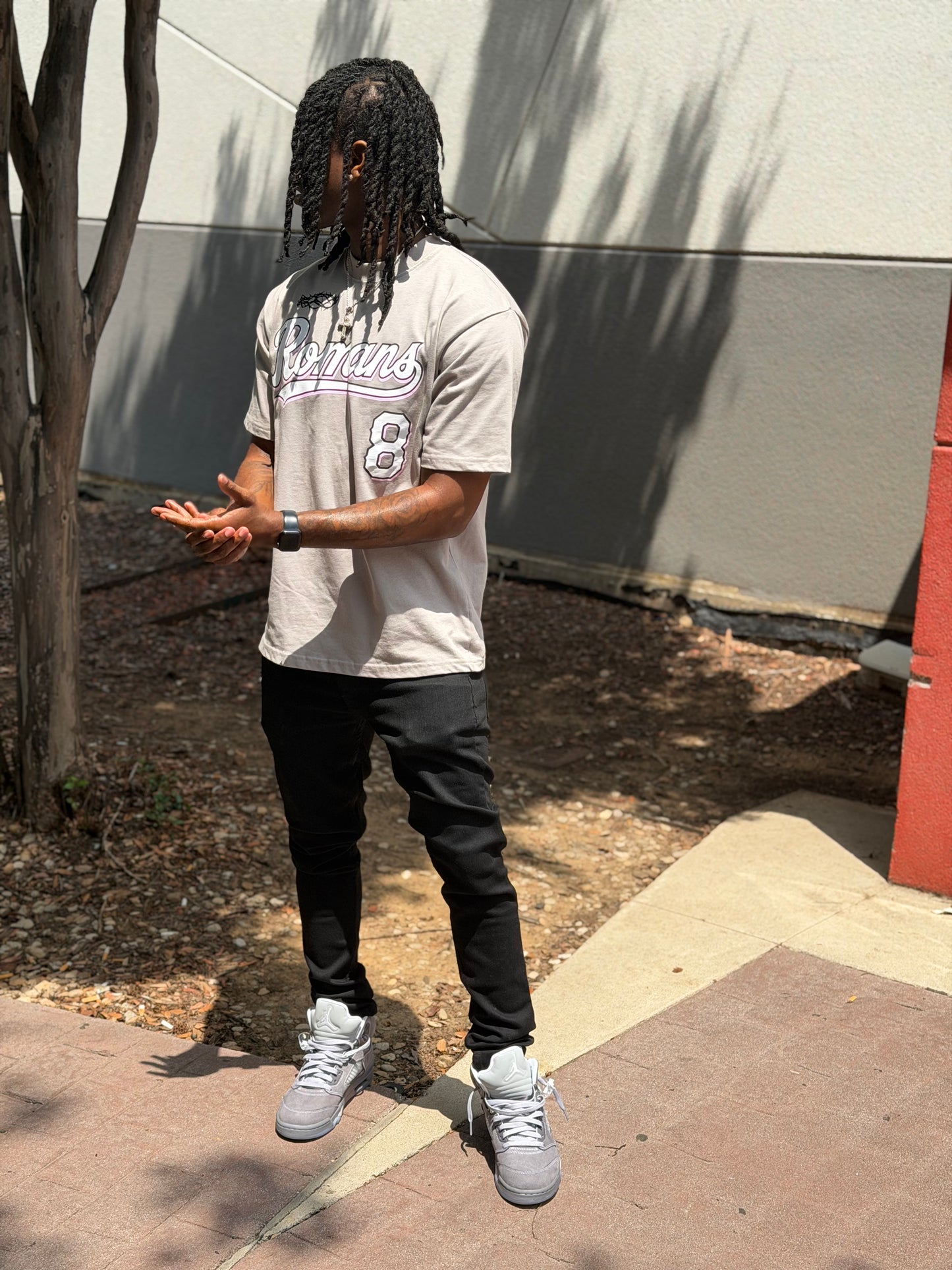 Romans 8:28 Oversized Tee