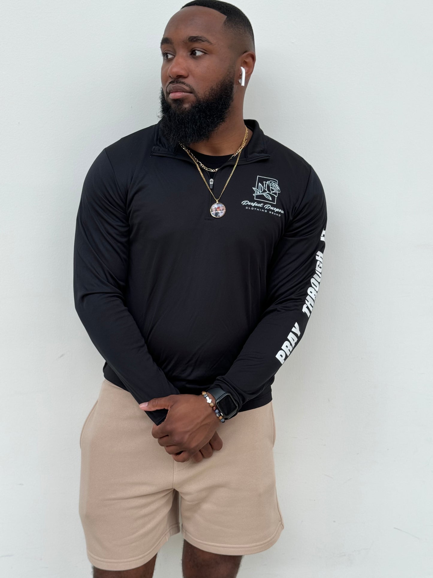 Prayer Collection Quarter Zip Pullovers