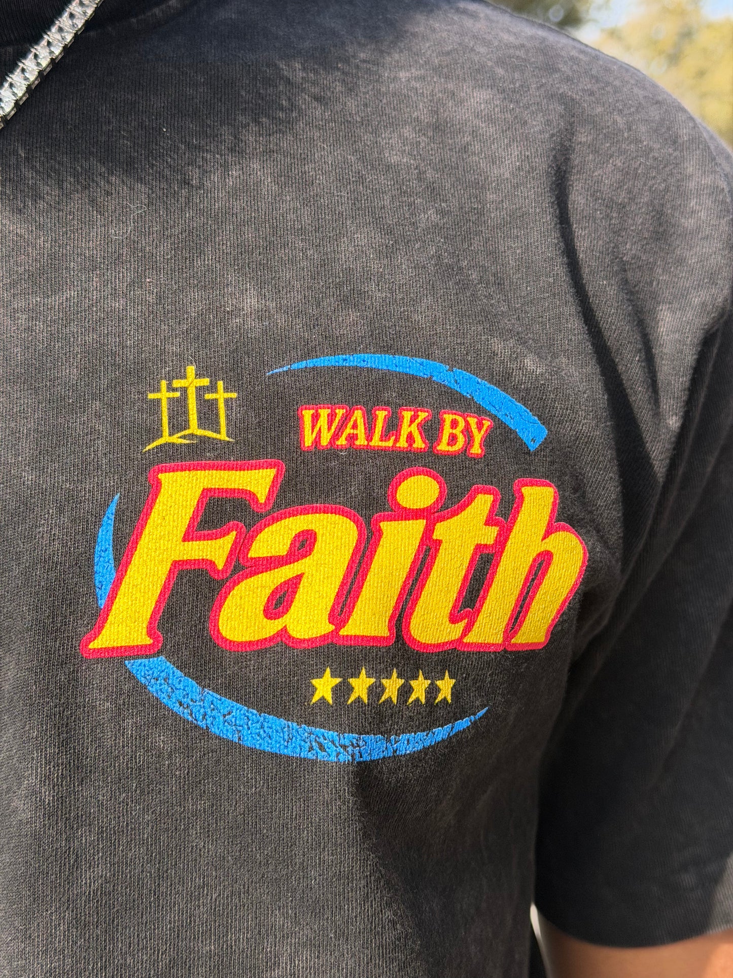Walk By Faith Oversized